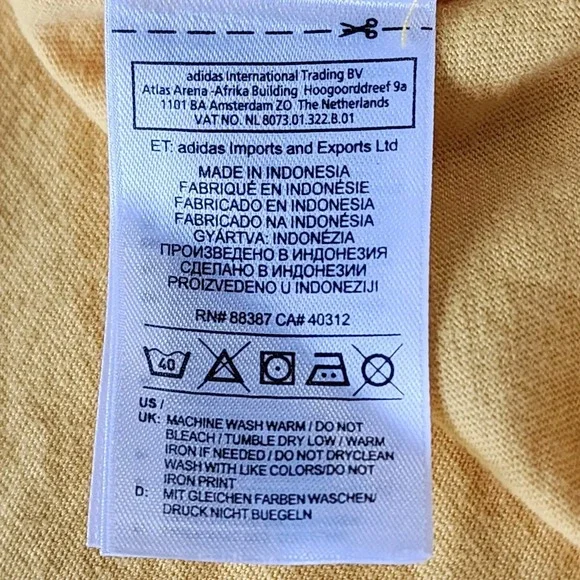 Adidas Soccer Shirt Mens 2XL Yellow Green Brazil Graphic Football Ball Big‎ Logo - Picture 10 of 14